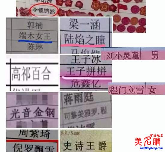 寶寶起名之請不要再給寶寶起”奇葩“的名字了！